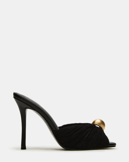 PRIYA Black/Gold Mule Women's Heel