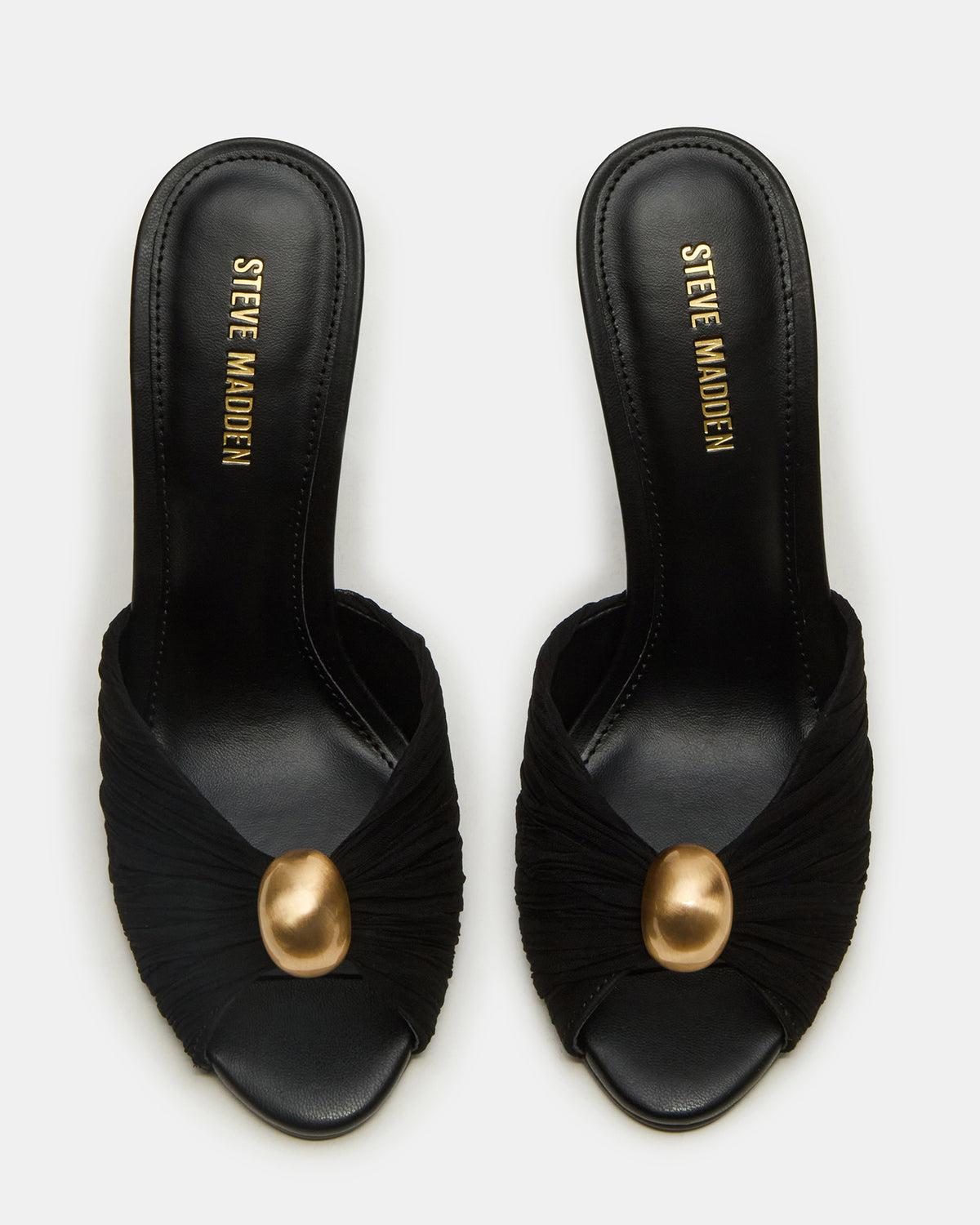 PRIYA Black/Gold Mule Women's Heel