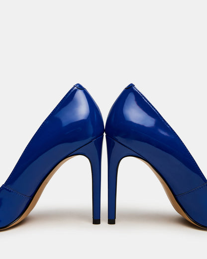 NOIR Cobalt Pointed-Toe Stiletto Pump Women's Heels