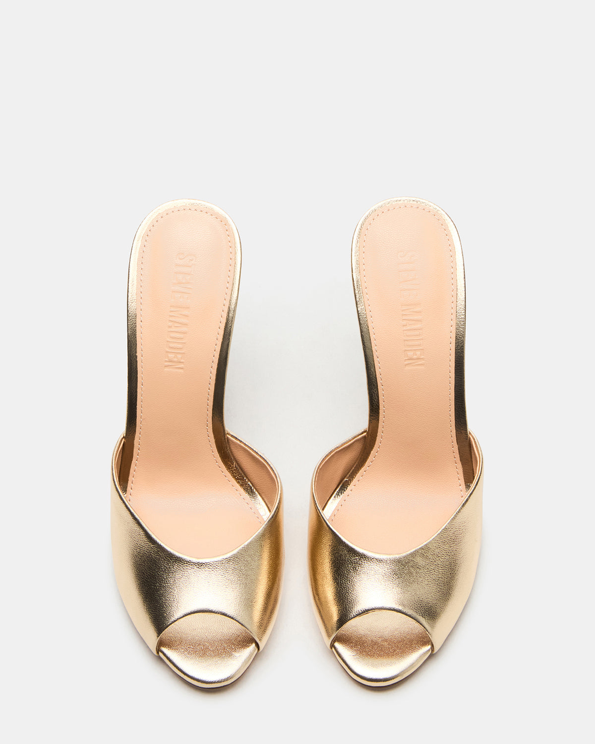 PRIYA Gold Leather Women's Mule