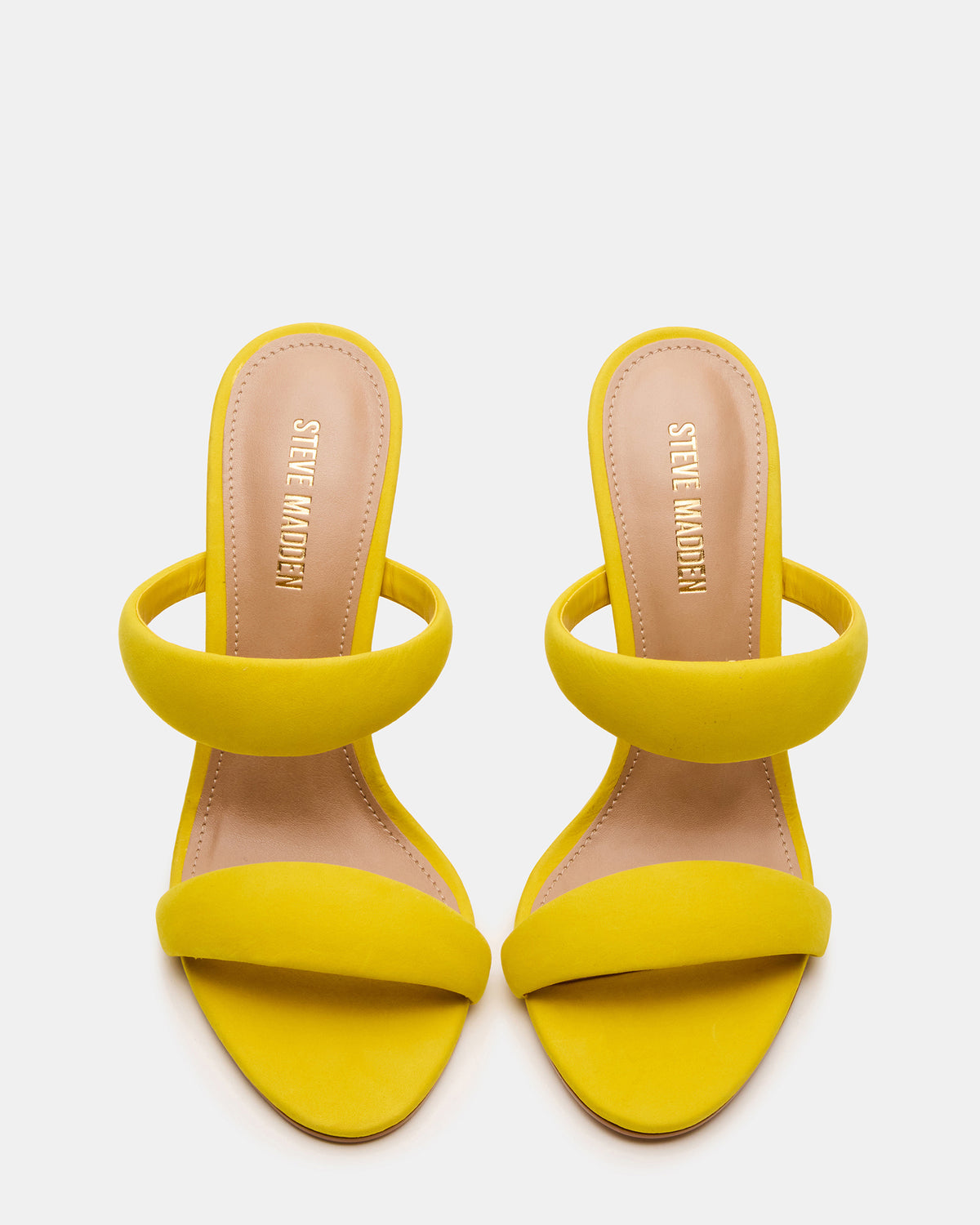 SATURN Yellow Stiletto Mule Women's Heel