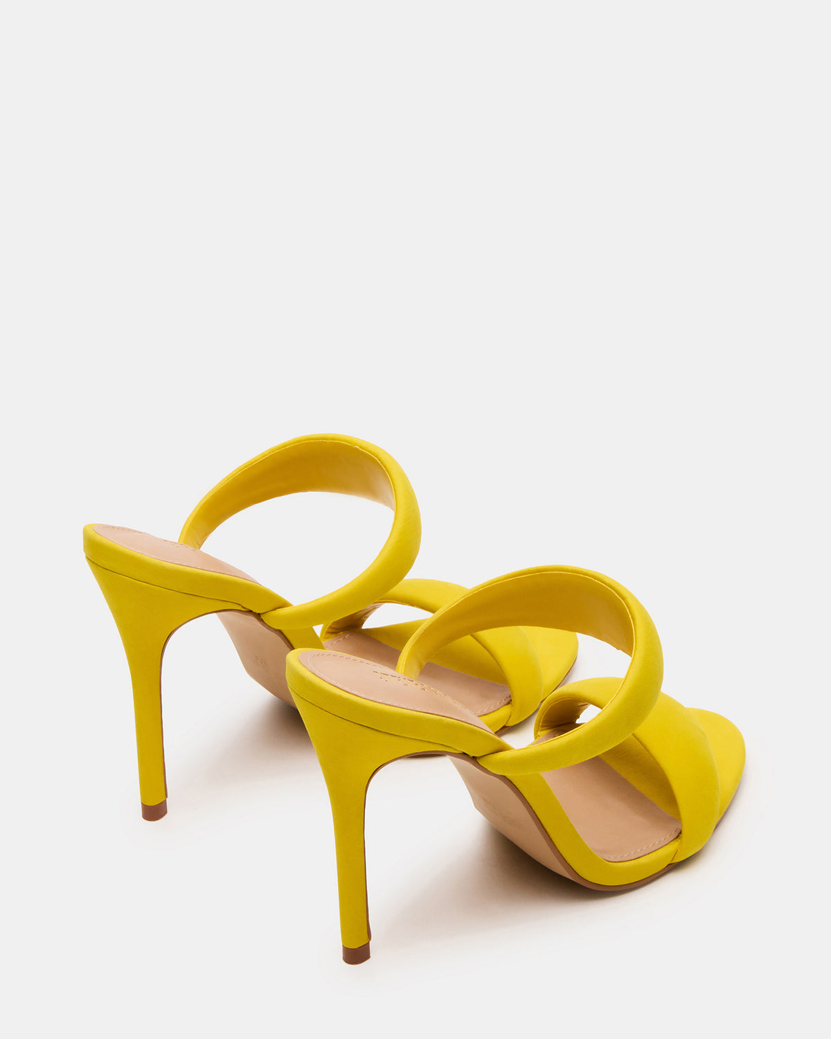 SATURN Yellow Stiletto Mule Women's Heel