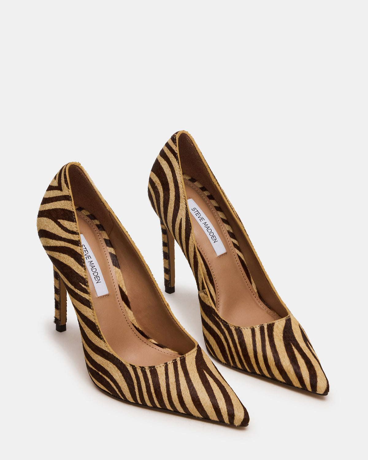 NOIR Tiger Pointed-Toe Stiletto Pump Women's Heels