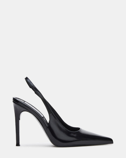 REYES Black Box Slingback Stiletto Pointed-Toe Pump Women's Heel