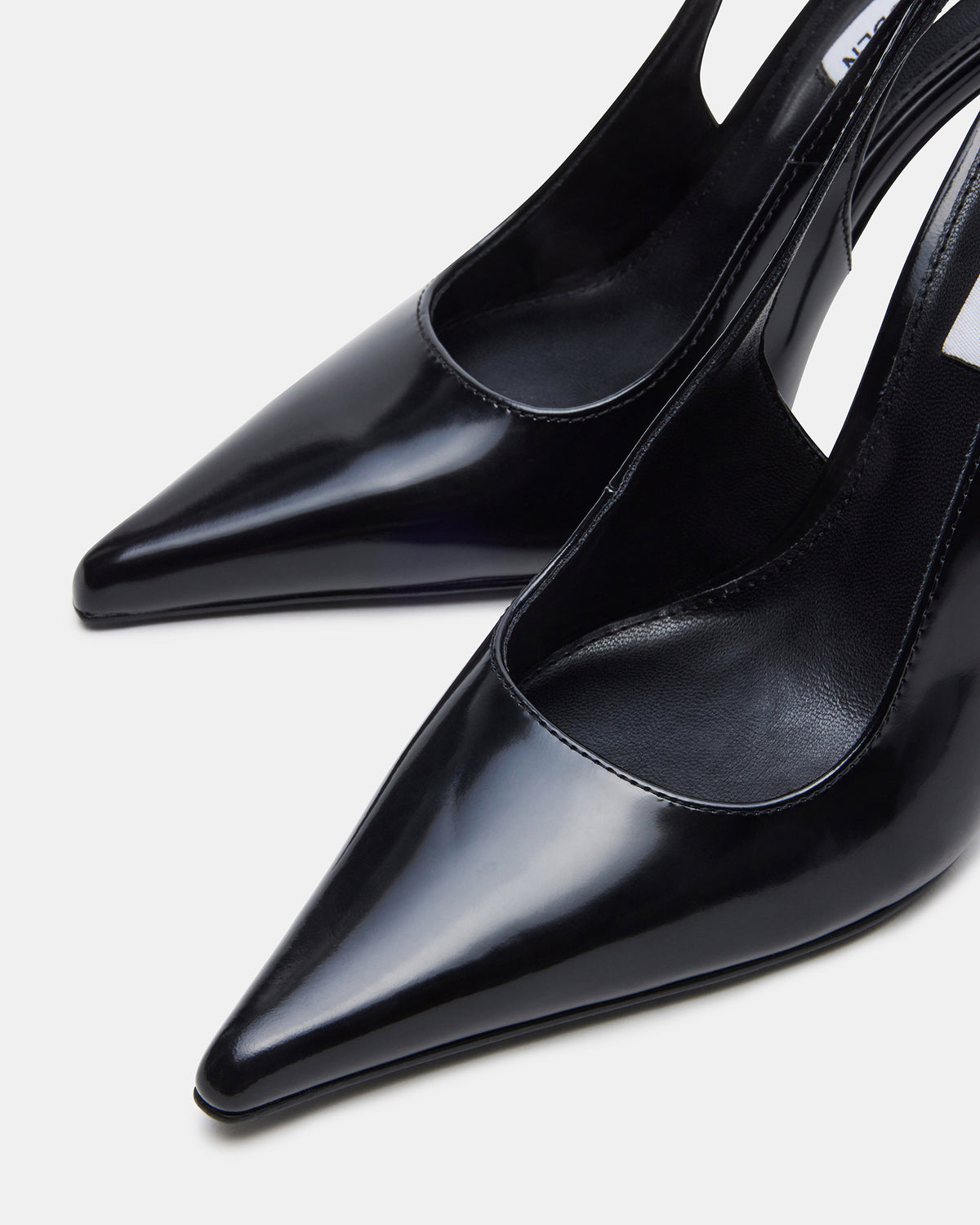 REYES Black Box Slingback Stiletto Pointed-Toe Pump Women's Heel
