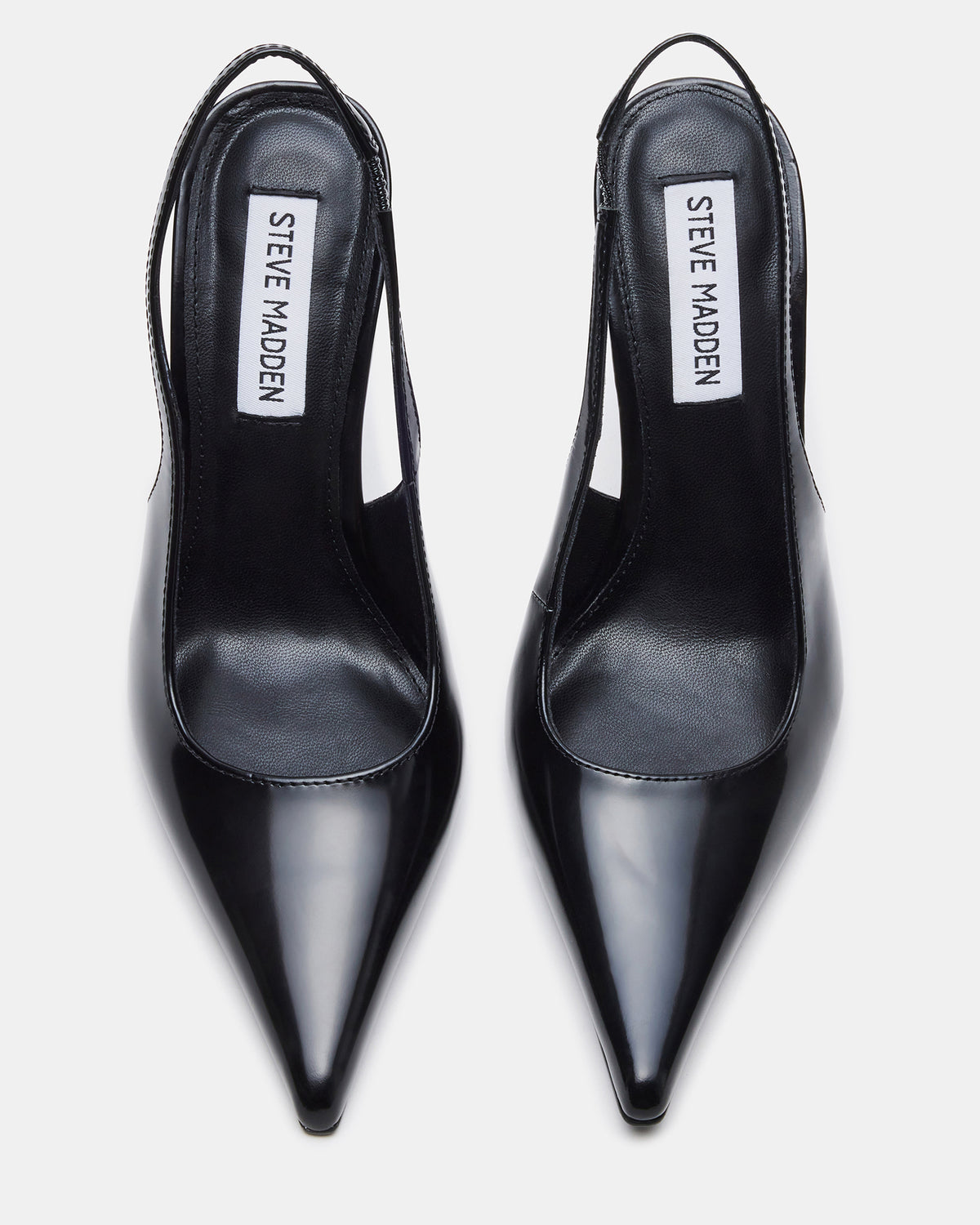 REYES Black Box Slingback Stiletto Pointed-Toe Pump Women's Heel