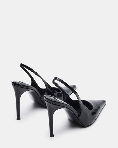 REYES Black Box Slingback Stiletto Pointed-Toe Pump Women's Heel
