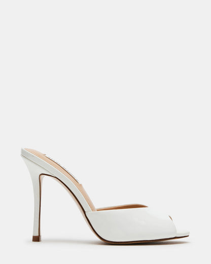 PRIYA White Patent Women's Mule