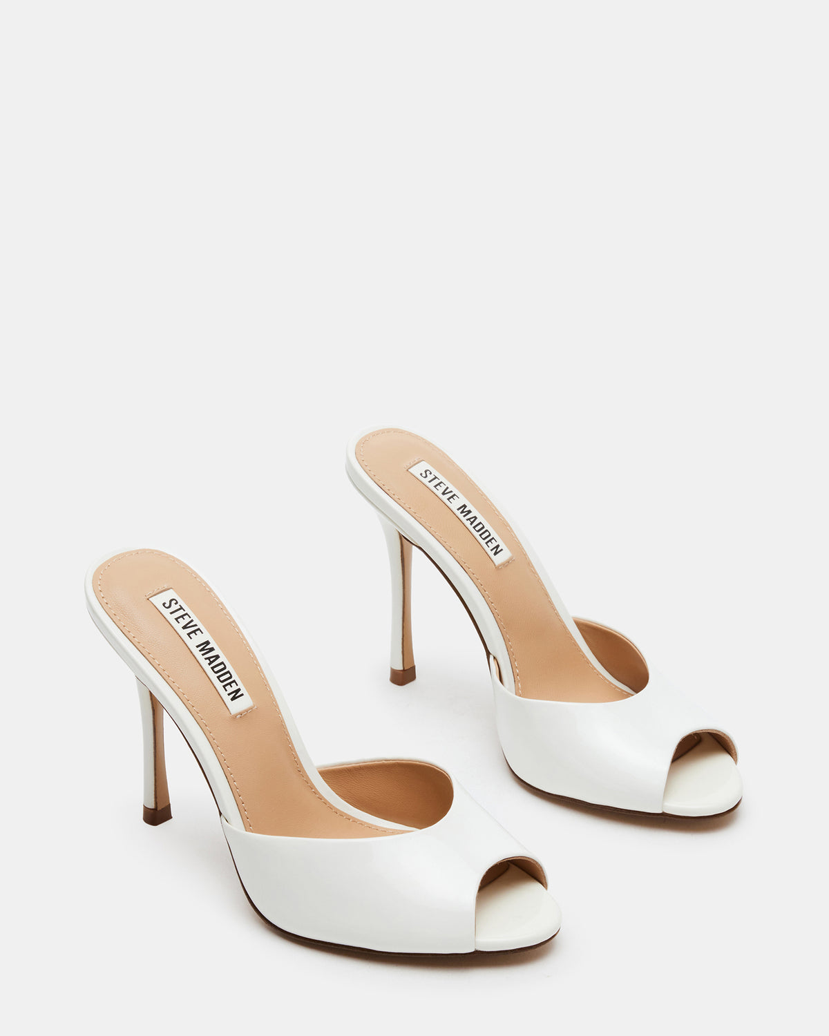PRIYA White Patent Women's Mule
