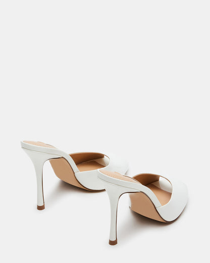 PRIYA White Patent Women's Mule