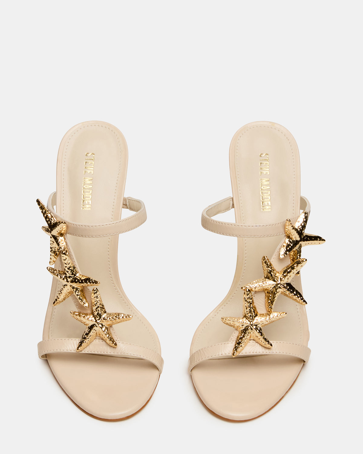 AQUARIAN Bone Star-Detail Round-Toe Mule Women's Heel