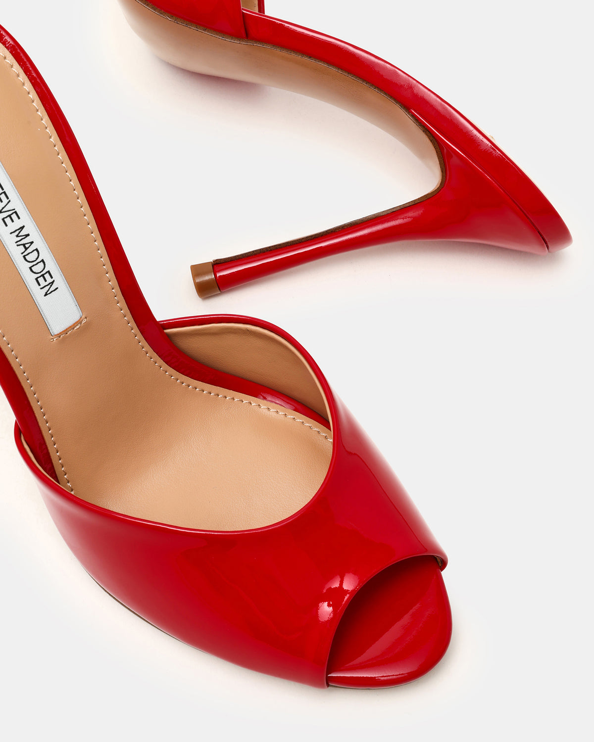 PRIYA Red Patent Mule Women's Heel