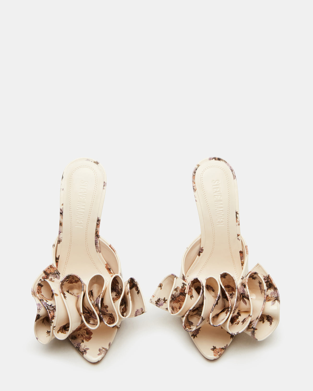 AFFINITY Floral Women's Multi Pointed-Toe Stiletto Mule Heel