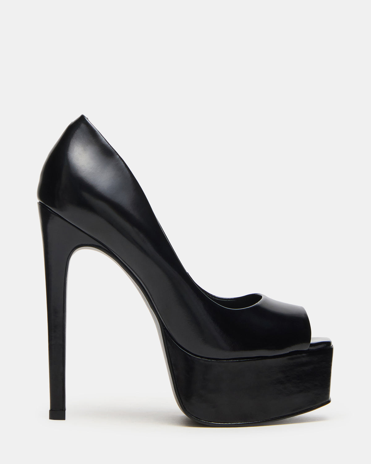 IVES Black Box Platform Square-Toe Stiletto Women's Heel