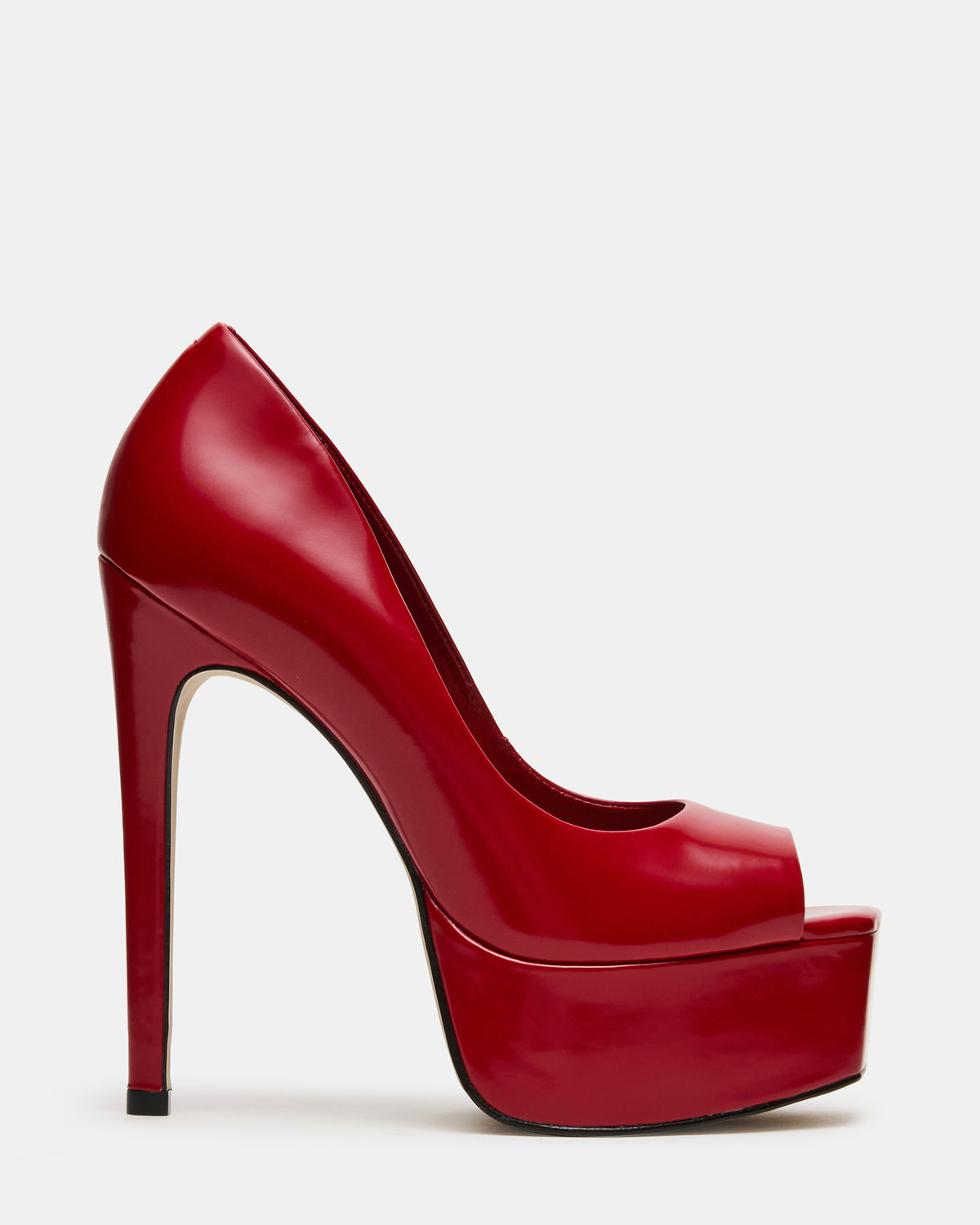 IVES Red Box Platform Square-Toe Stiletto Women's Heel
