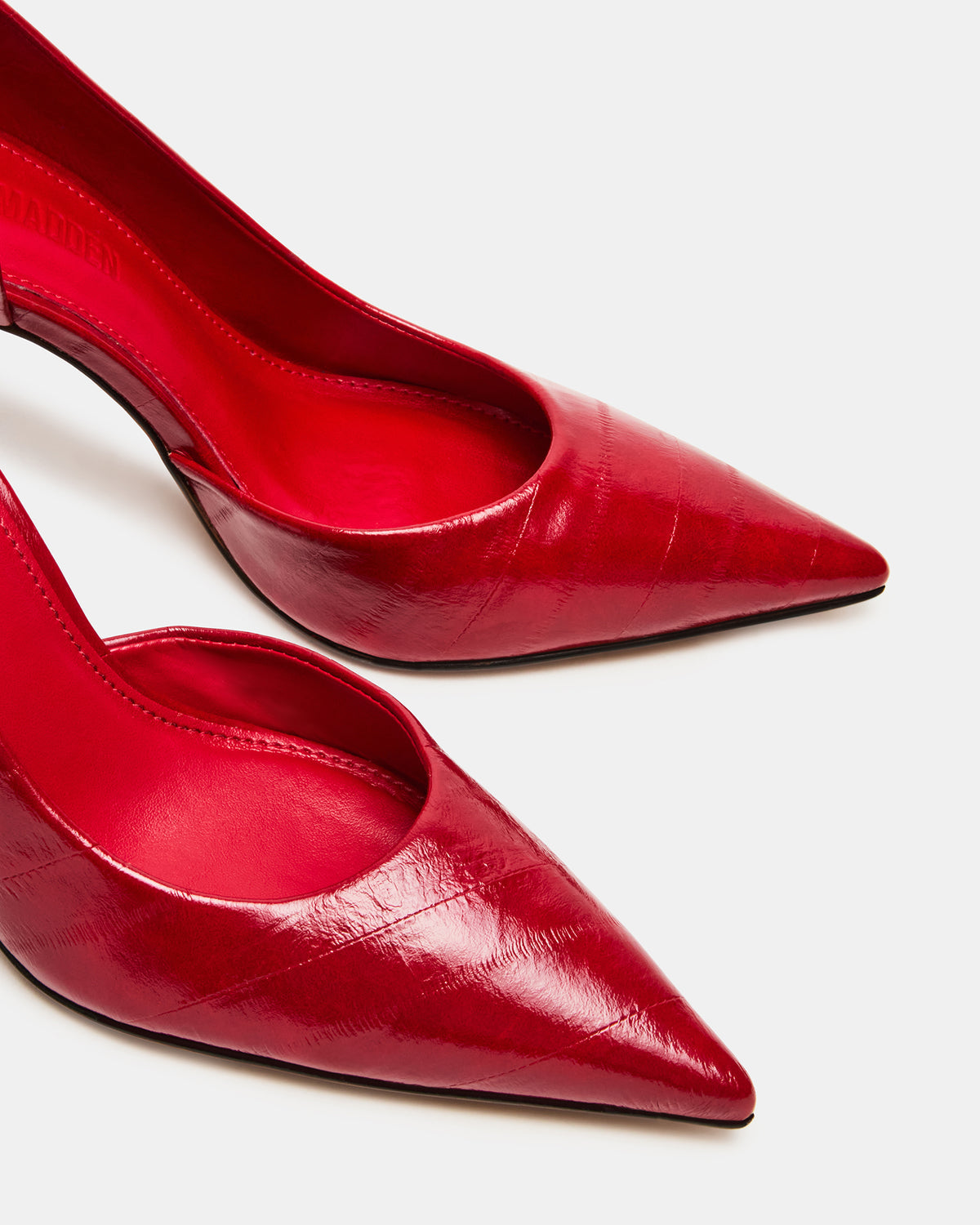 NULA Red Eeel Pointed-Toe Stiletto Pump Women's Heel