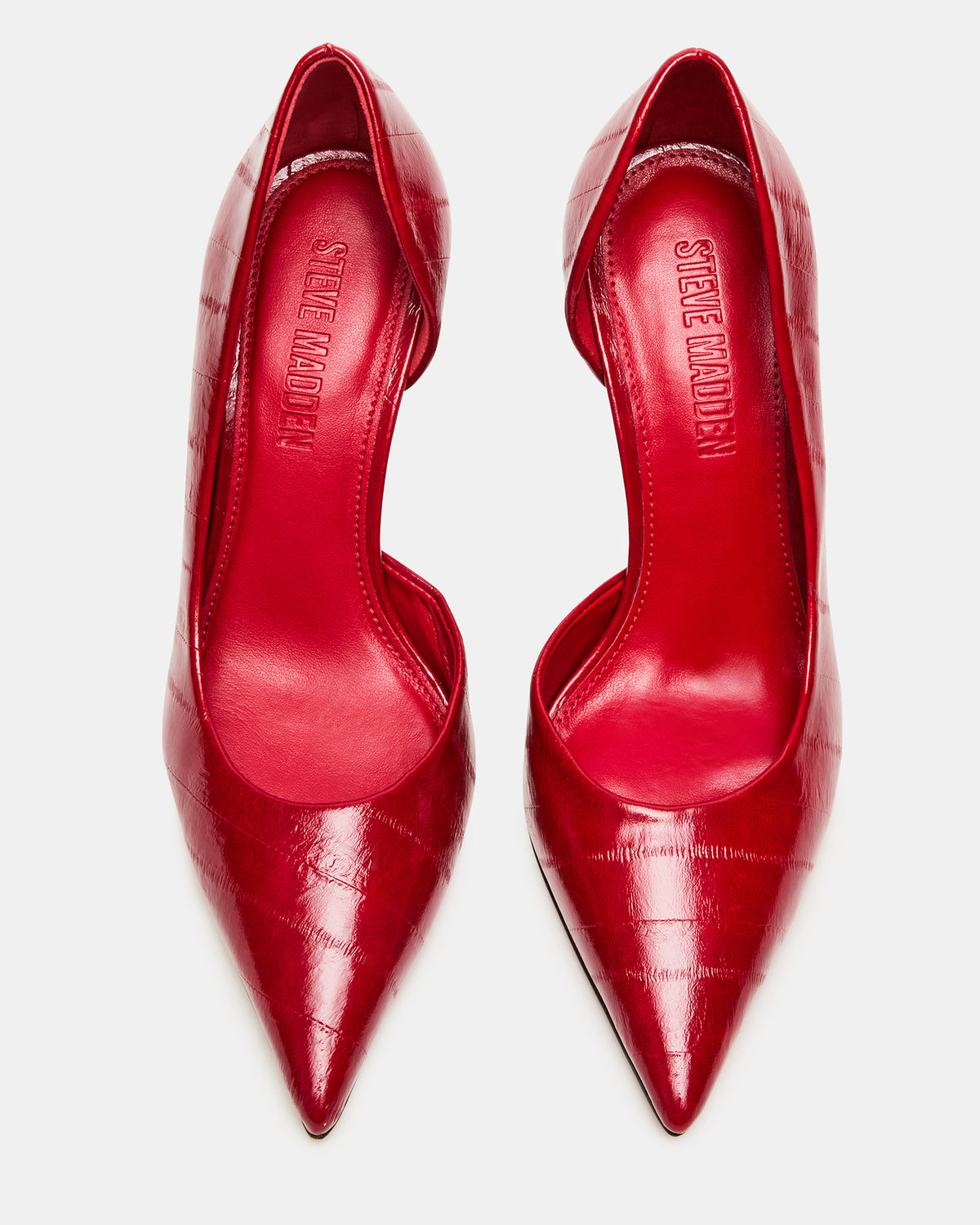 NULA Red Eeel Pointed-Toe Stiletto Pump Women's Heel