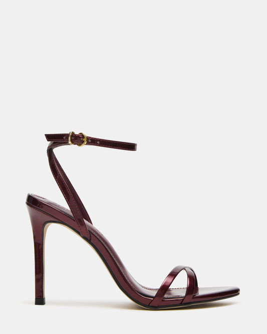 JYPSEY Cherry Pearl Strappy Stiletto Women's Heel