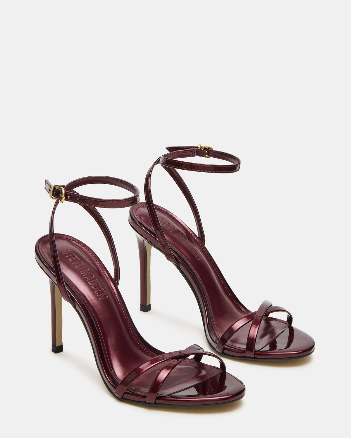 JYPSEY Cherry Pearl Strappy Stiletto Women's Heel