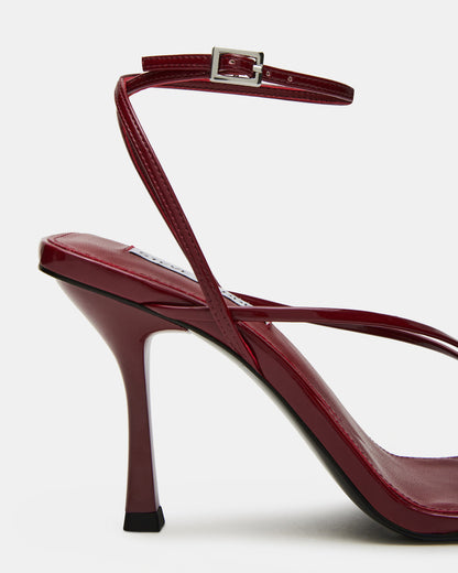 ANNIE Wine Women's Strappy Square Toe Heel