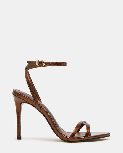 JYPSEY Topaz Pearl Strappy Stiletto Women's Heel