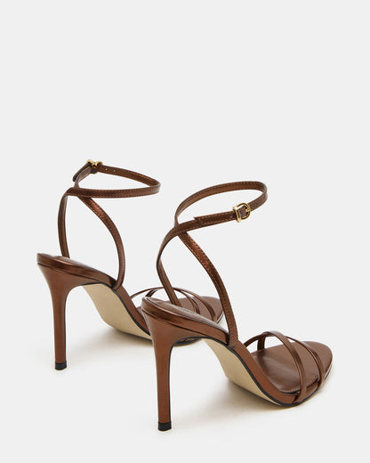 JYPSEY Topaz Pearl Strappy Stiletto Women's Heel