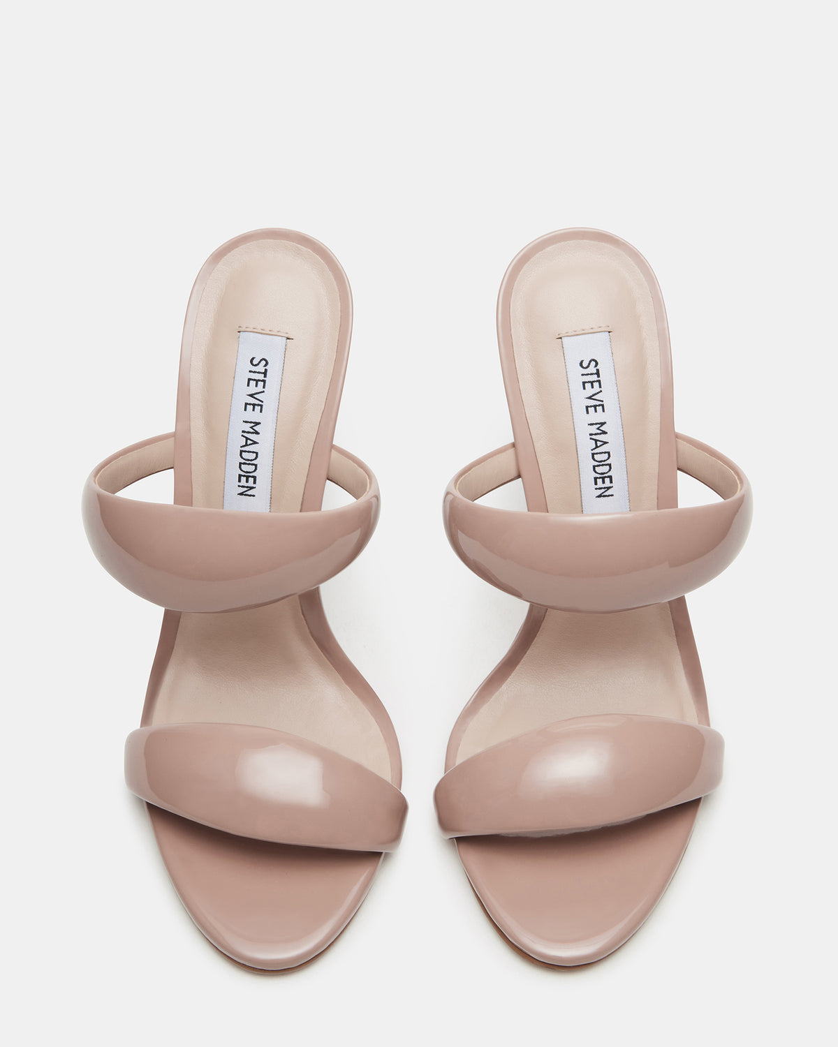 SATURN Blush Patent Stiletto Mule Women's Heel