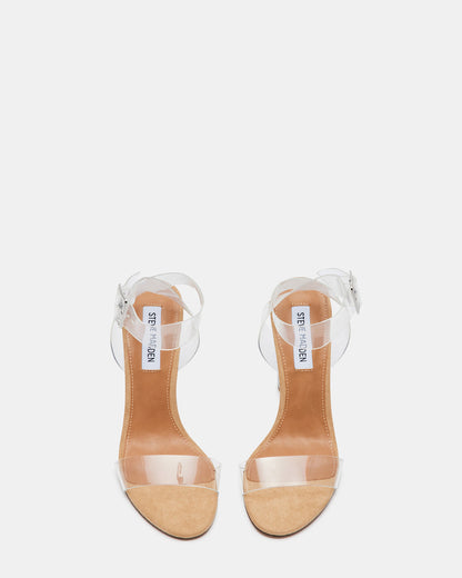 CLEARER Clear Heels | Women's Clear Block Heel