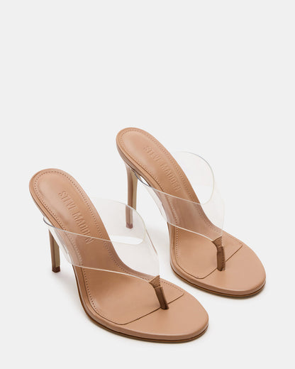 SABINE Clear Thong Mule Heel Women's Heel