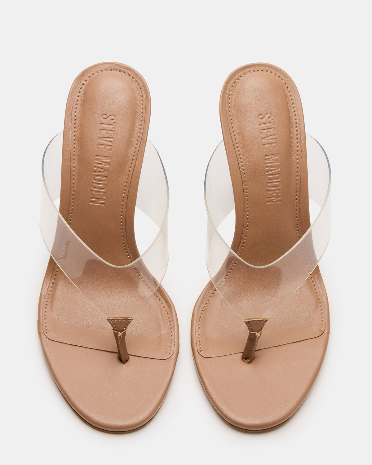 SABINE Clear Thong Mule Heel Women's Heel