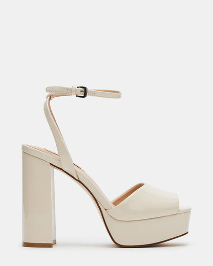 LOURDES Bone Patent Platform Heel | Women's Heels
