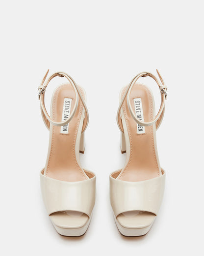 LOURDES Bone Patent Platform Heel | Women's Heels