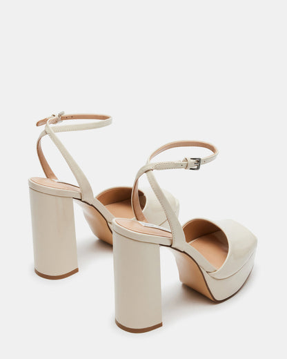 LOURDES Bone Patent Platform Heel | Women's Heels