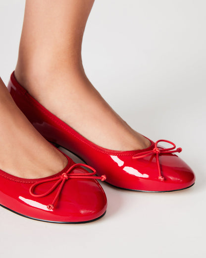 CHERISH Red Patent Women's Slip-On Heel
