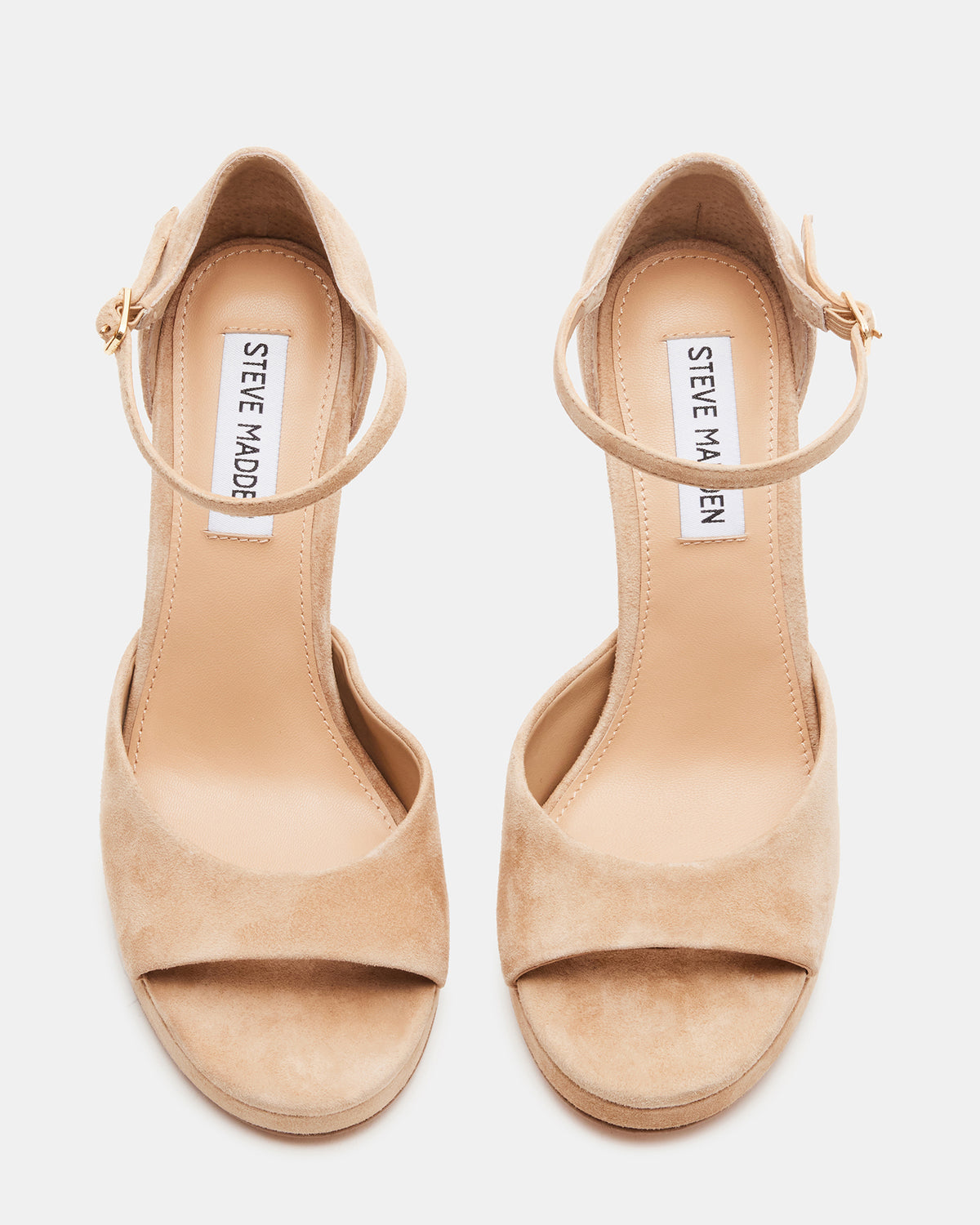ESTER Tan Suede Strappy Heel | Women's Heels