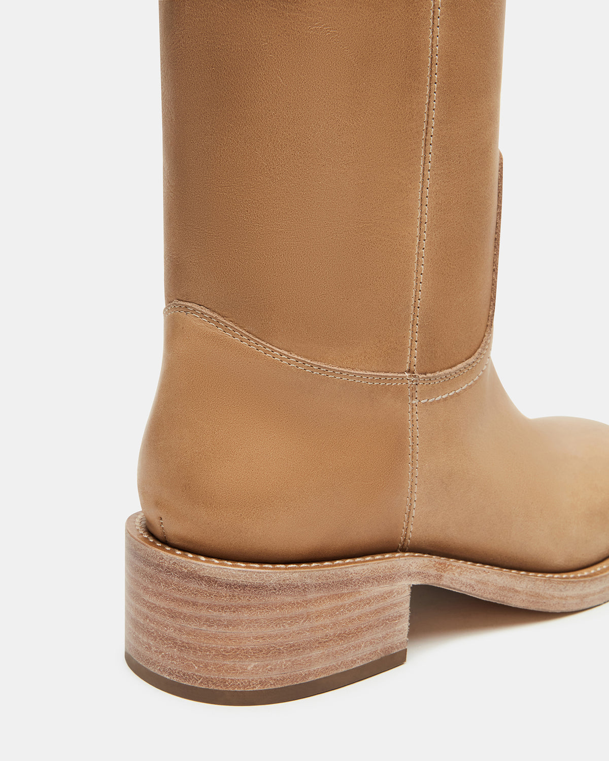 RIGGS Banana Leather Square-Toe Women's Boot