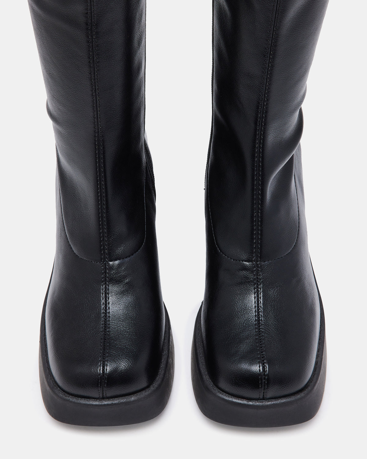 KLAYTON Black Platform Ankle Boot | Women's Booties