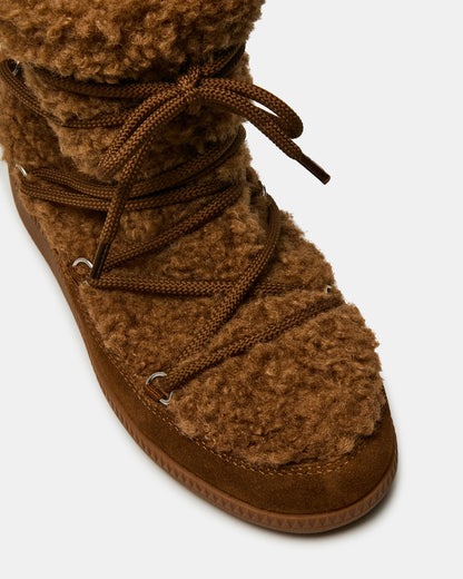 WYSTAN Chestnut Lace-Up Women's Ankle Boot
