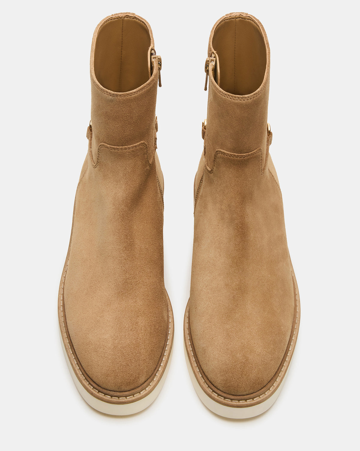 DIABLO Taupe Suede Women's Ankle Boot