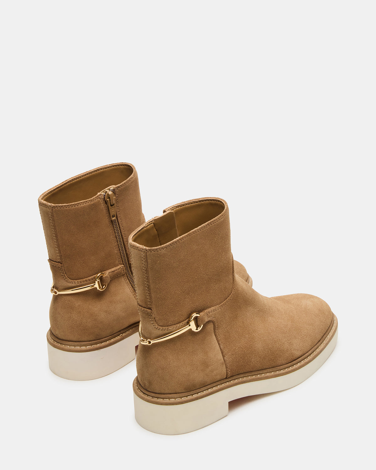 DIABLO Taupe Suede Women's Ankle Boot