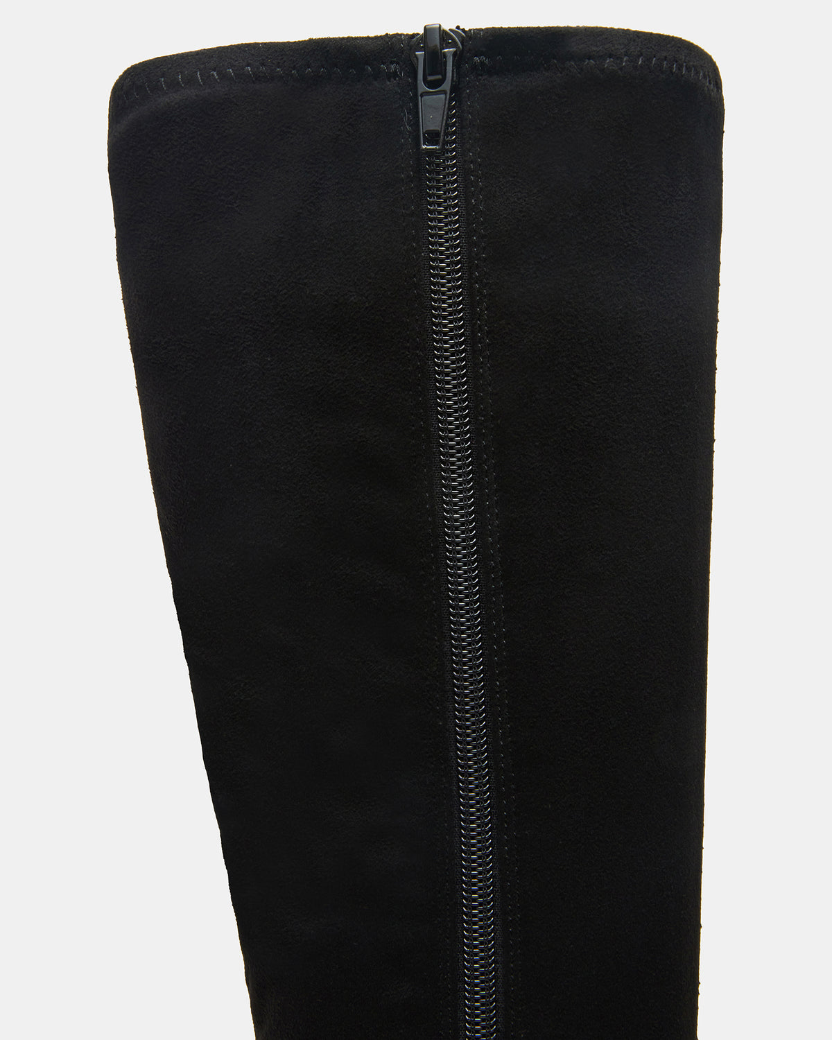 TWAIN Black Knee-High Block Heel Women's Boot