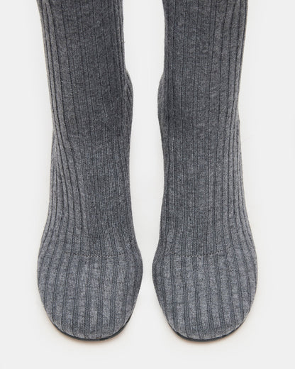 LORENZA Knit Grey Women's Ankle Boot