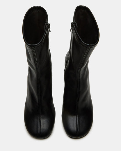 LORENZA Black Heeled Women's Ankle Boot