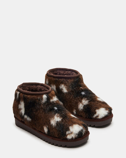 CABIN Faux Fur Multi Cozy Bootie | Women's Booties