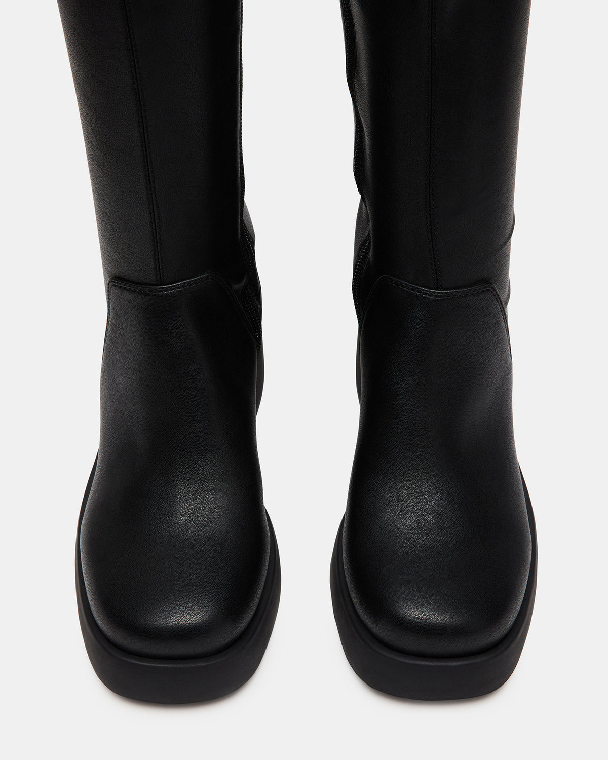BERKLEIGH Black Wide Calf Women's Knee High Boot