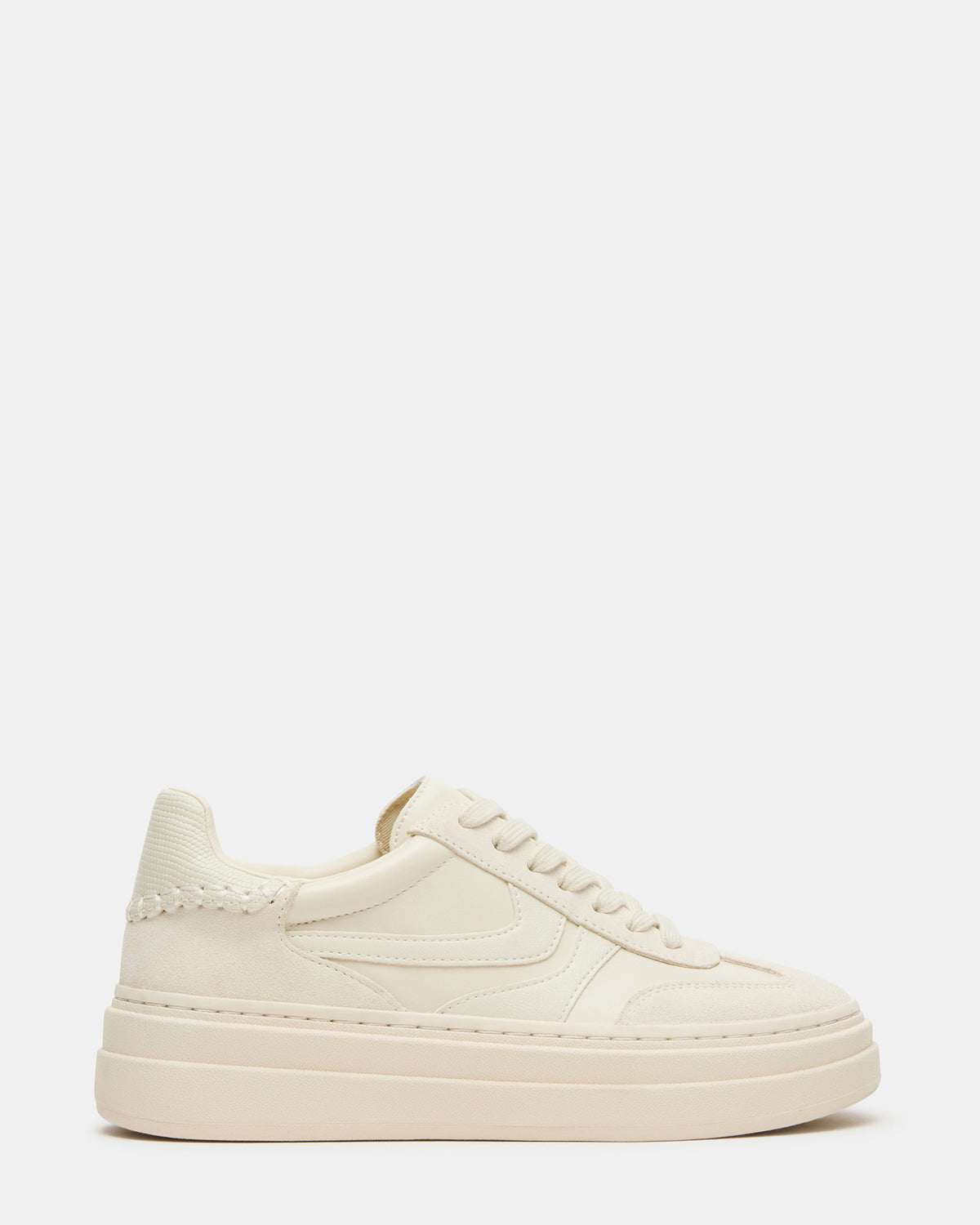 DODGE Off-White Low-Top Platform Women's Sneaker