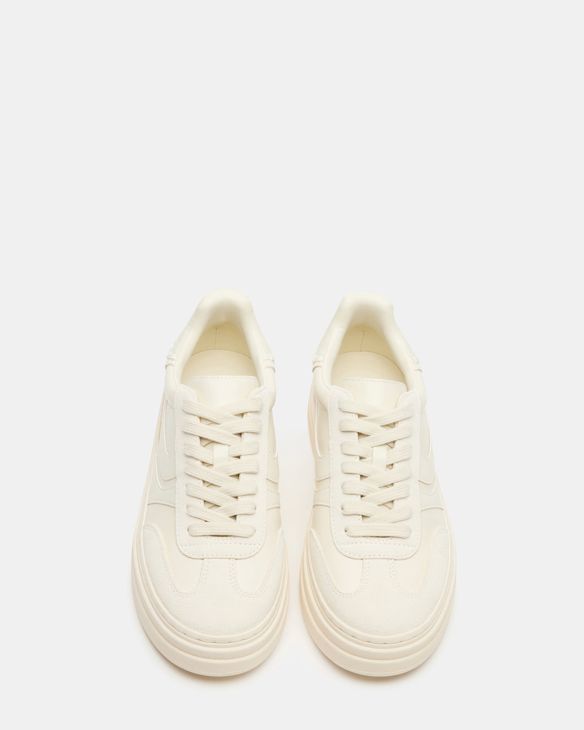 DODGE Off-White Low-Top Platform Women's Sneaker
