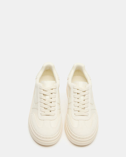 DODGE Off-White Low-Top Platform Women's Sneaker