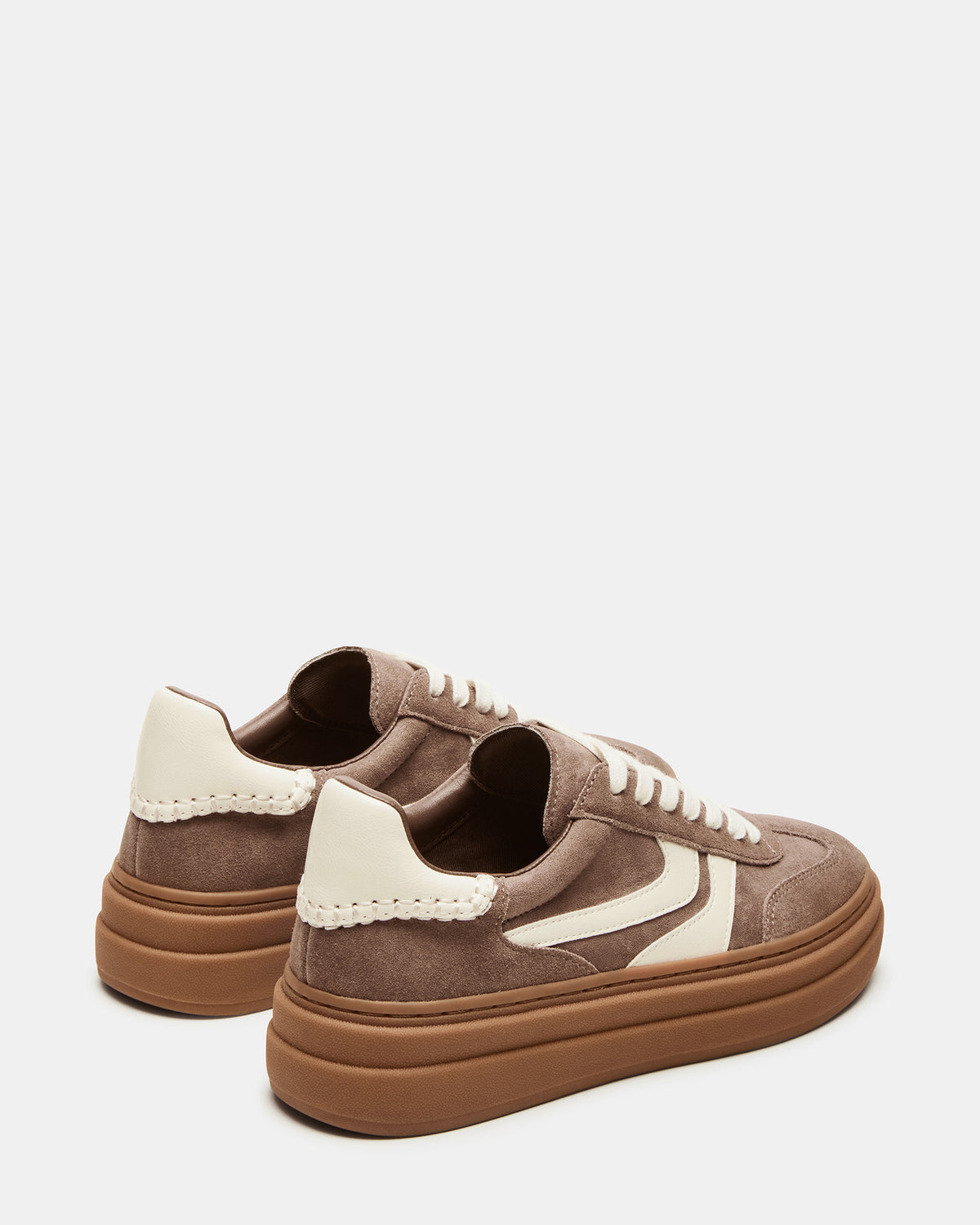 DODGE Espresso Low-Top Platform Women's Sneaker