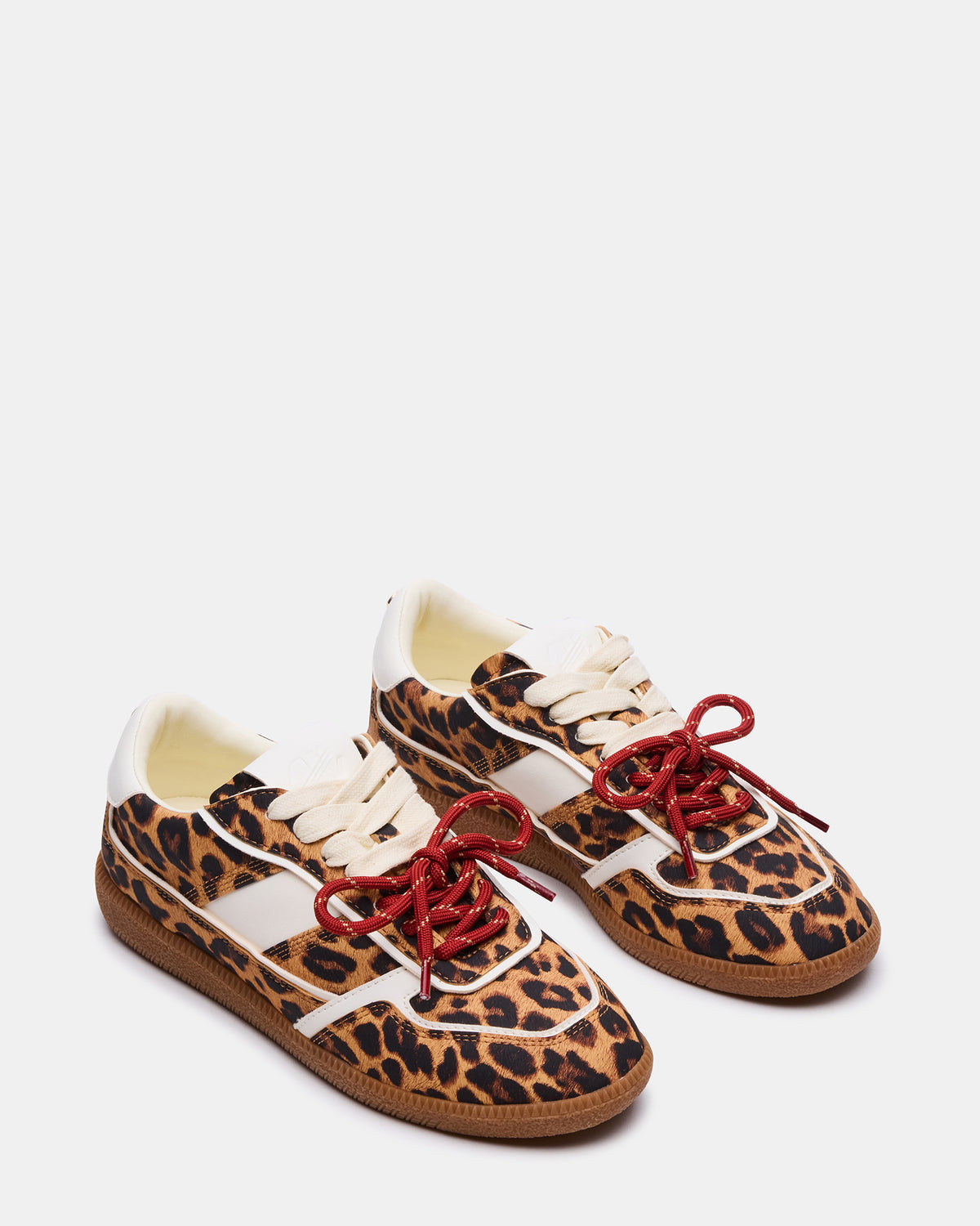 SPORTY Leopard Low-Top Lace-Up Women's Sneaker